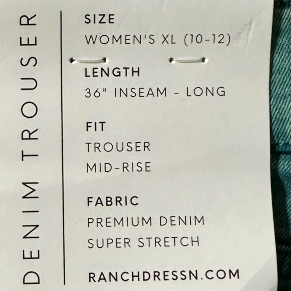 Green Flare Wide Leg Jeans with Decorative Detailing